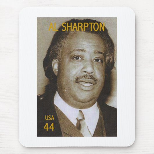 Al Sharpton stempel Muismat (Voorkant)