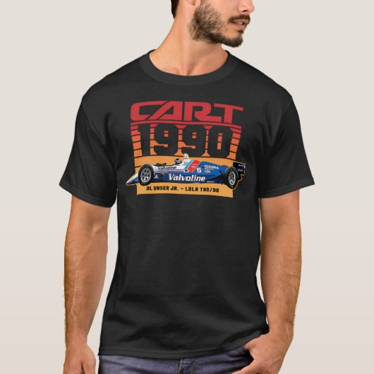 Al Unser Jr. 1990 T-shirt (Voorkant)