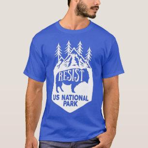 AL US National Park Resist Service  T-shirt