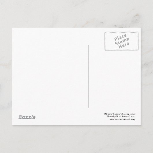 Al uw basis behoort tot ons briefkaart (Achterkant)