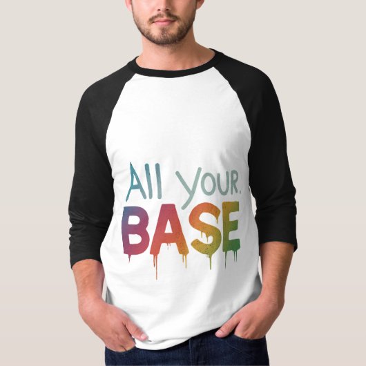 Al uw basis t-shirt (Voorkant)