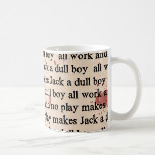 Al Werk en geen spel Koffiemok