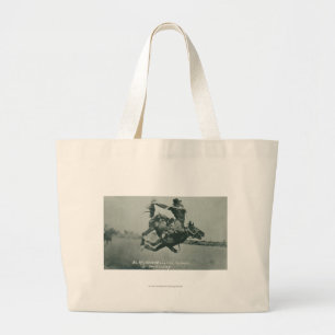 Al Wilkenson rijdt Torpedo. Grote Tote Bag