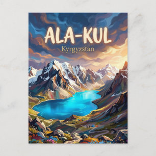 Ala-Kulmeer Kirgizië Briefkaart