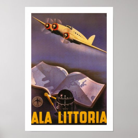 Ala Littoria Poster (Voorkant)