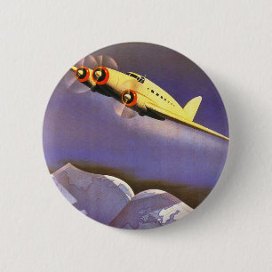 Ala Littoria Ronde Button 5,7 Cm