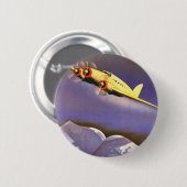 Ala Littoria Ronde Button 5,7 Cm (Voorkant /achterkant)