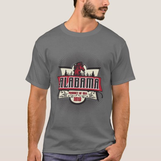 Alabama 19 t-shirt (Voorkant)