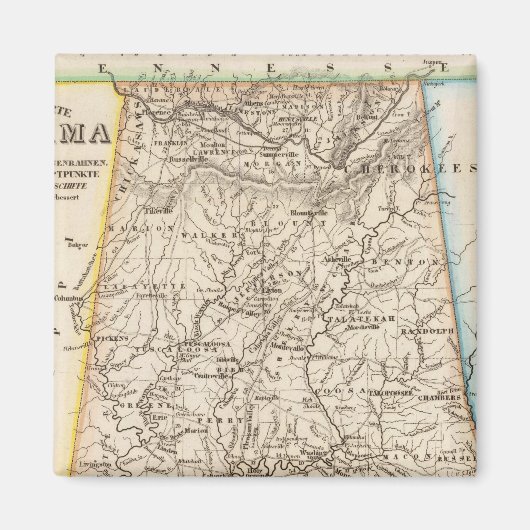 Alabama 2 magneet (Voorkant)