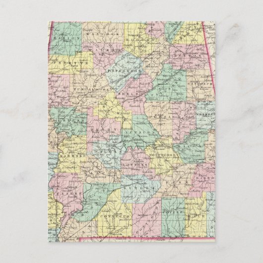 Alabama 5 briefkaart (Voorkant)