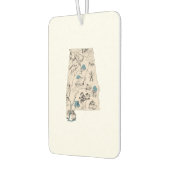 Alabama  Afbeelding Kaart Luchtverfrisser (Links)