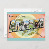 Alabama -  Alabama-reizen Briefkaart (Voorkant / Achterkant)