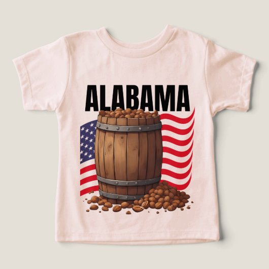 Alabama Bella+Canvas Tri-Blend (Design voorkant)