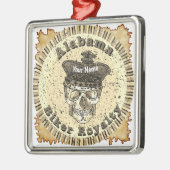 Alabama Biker Metalen Ornament (Links)