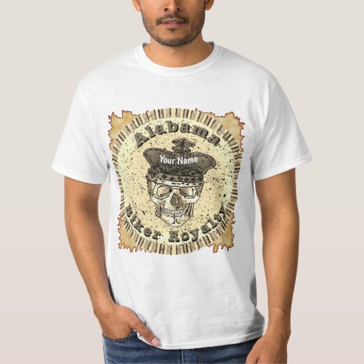 Alabama Biker T-shirt (Voorkant)