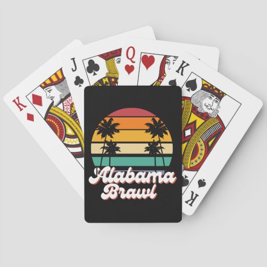 Alabama Brawl Pokerkaarten (Achterkant)