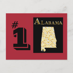 ALABAMA BRIEFKAART