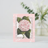 Alabama Camellia Dîner Élégant Invitations (Debout devant)