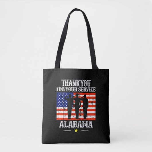 Alabama Canvas tas (Voorkant)