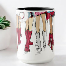 Alabama Dames Mode Cowboy Boots Petten Crimson