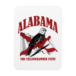 Alabama, de staat Yellowhammer Magneet
