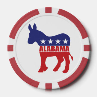 Alabama Democraat Ezel Poker Chips
