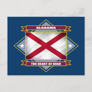 Alabama Diamond Briefkaart