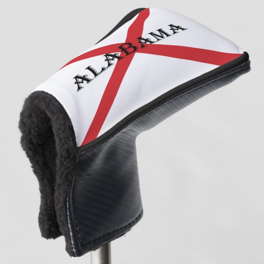 Alabama en het Vlag Pact Golfheadcover (3/4 voorkant)