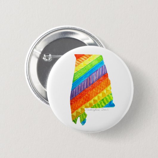 Alabama Equality Button (Voorkant /achterkant)