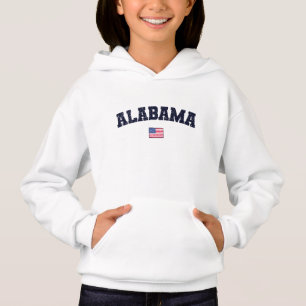 Alabama Etat USA Drapeau Vintage désorganisé