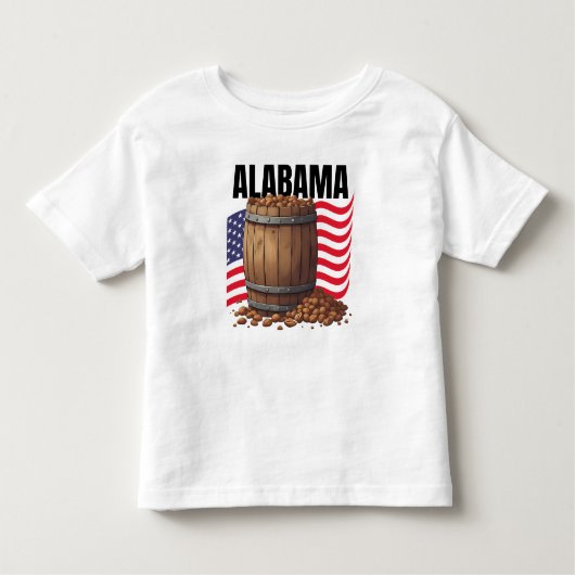 Alabama Fine Jersey Kinder Shirts (Voorkant)