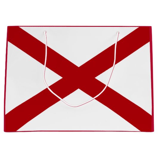 Alabama Flag Groot Cadeauzakje (Voorkant)