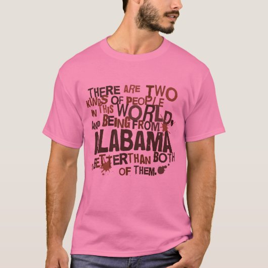 Alabama (Funny) Gift T-shirt (Voorkant)