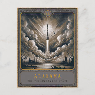 Alabama   Gotische kunst Briefkaart