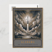 Alabama | Gotische kunst Briefkaart (Voorkant / Achterkant)