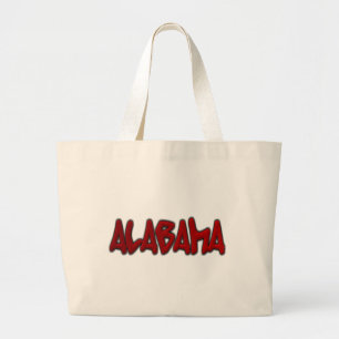 Alabama Graffiti Grote Tote Bag