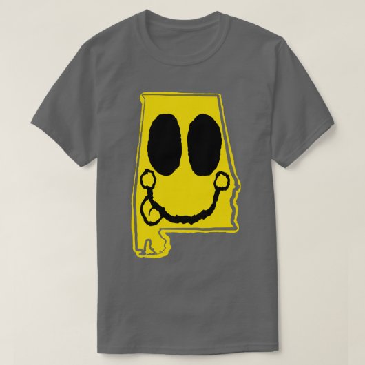 Alabama Happy Face avec la langue sort TShirt (Design devant)