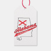 Alabama Hart van Dixie Cadeaulabel (Achterkant)