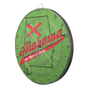 Alabama Hart van Dixie Dartbord