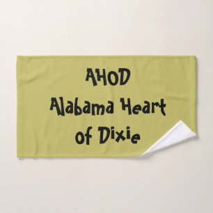 Alabama Hart van Dixie Handdoek