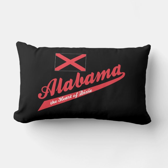 Alabama Hart van Dixie Kussen (Voorkant)