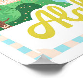 Alabama Hart van Dixie USA Zomer Reizen Poster (Hoek)