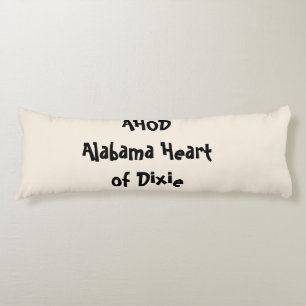 Alabama Heart van Dixie Lichaamskussen