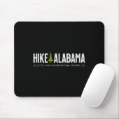 Alabama Hike Little River Canyon Tree Retro Graphi Muismat (Met muis)
