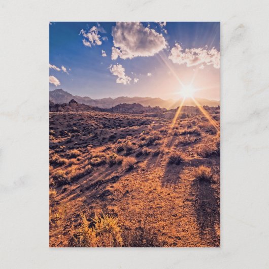 Alabama Hills Briefkaart (Voorkant)