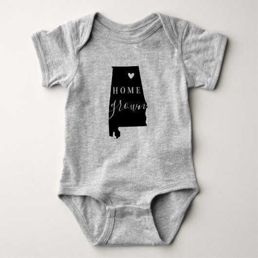 Alabama Home Grown State T-shirt (Voorkant)