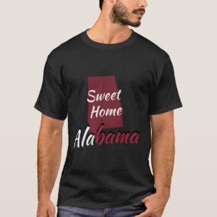 Alabama Home Sweet Home State Pride T-shirt