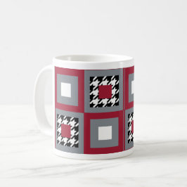 Alabama Houndstooth Koffiemok