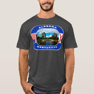 Alabama Huntsville City USA T-shirt