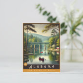 Alabama | hyperrealistisch Briefkaart (Staand voorkant)